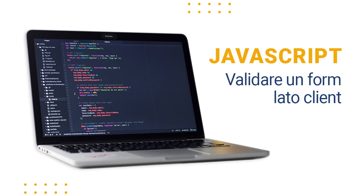 Come validare un form di un sito con JavaScript | Click Academy